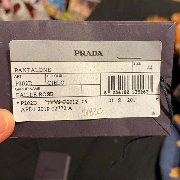 Prada Resort 2020 Butterfly Trousers - Picture 5 of 7